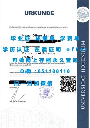 安哈尔特高等专业学院学位证书揭秘